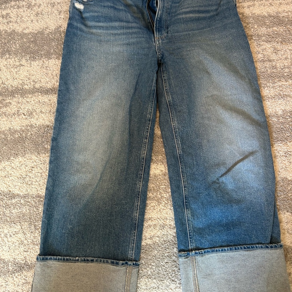 Paige Cuffed Blue Women's Jeans